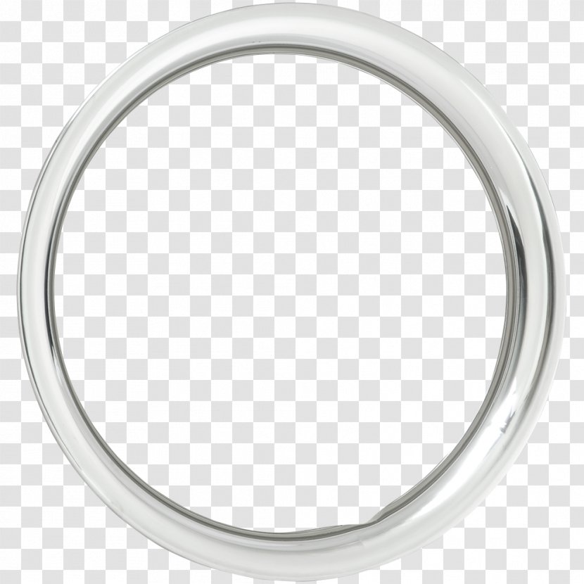 Silver Ring Jewellery Material Gold - Circular Trim Tabs Transparent PNG