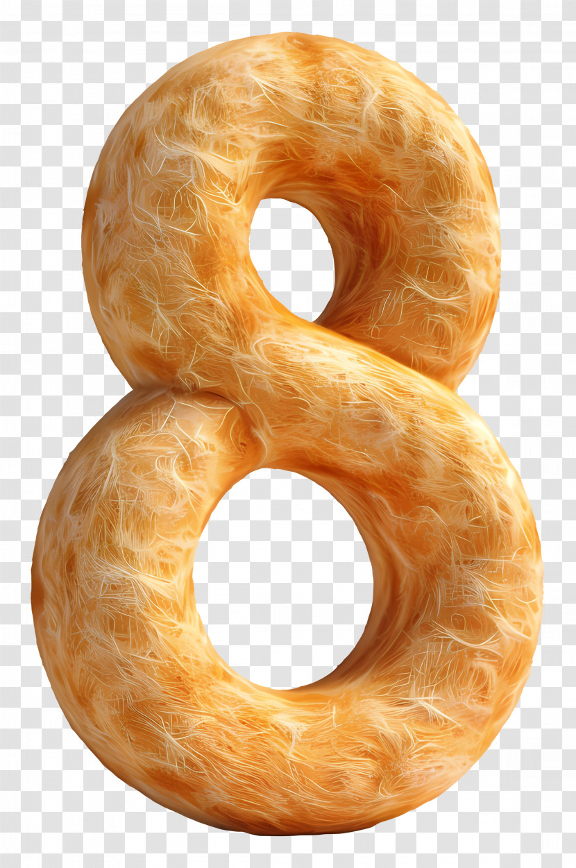 Number 8 - Furry Number Eight Illustration Transparent PNG