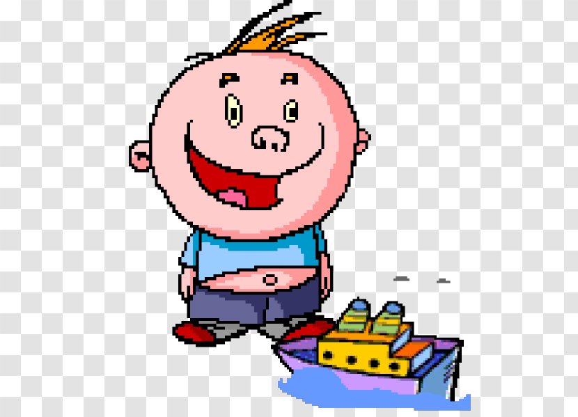 Animation Child Clip Art - Computer - Boat With Kid Transparent PNG
