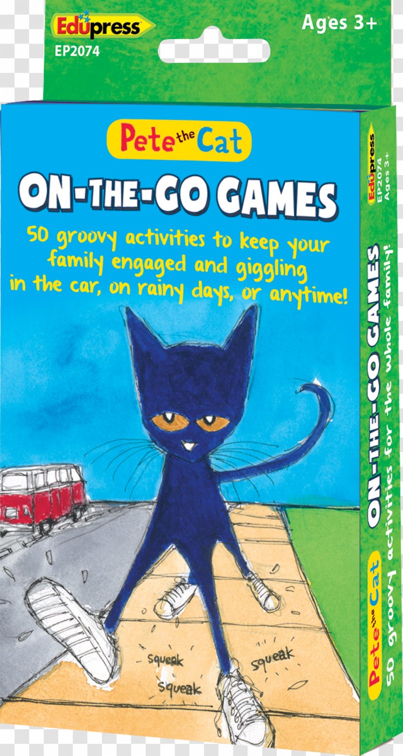 Pete The Cat And His Four Groovy Buttons Cat: Rocking In My School Shoes At Beach - Matching Game Transparent PNG