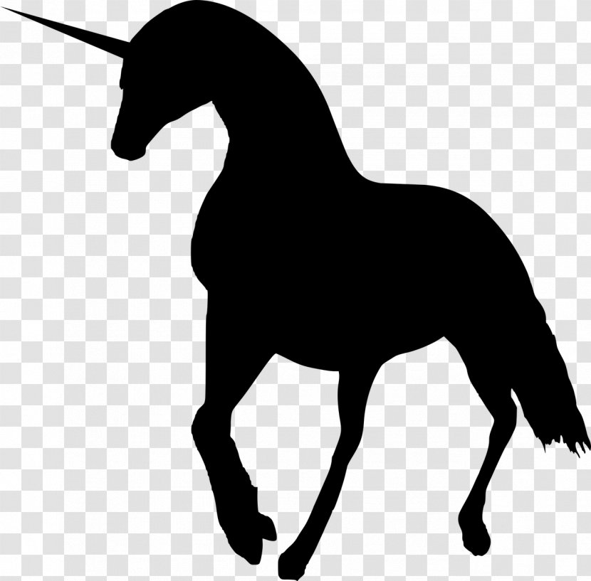 Horse Pony Unicorn Mare Silhouette - Snout - Glossy Butterflys Transparent PNG