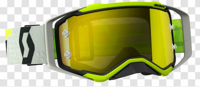 Scott Sports Goggles Eyewear Beige Motocross - Prospect Transparent PNG
