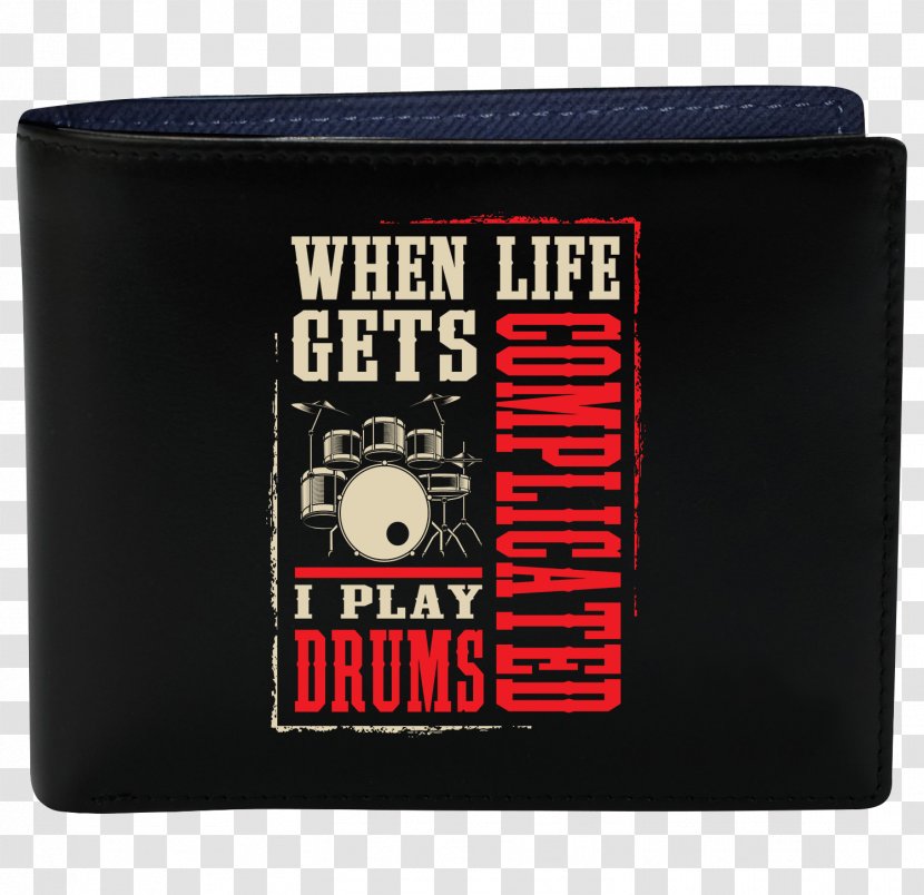Brand Wallet Font - Playing Drums Transparent PNG
