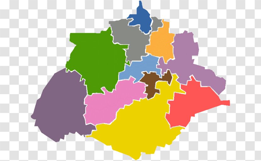 I Federal Electoral District Of Aguascalientes II Colima VI Coahuila Districts Mexico - World Transparent PNG