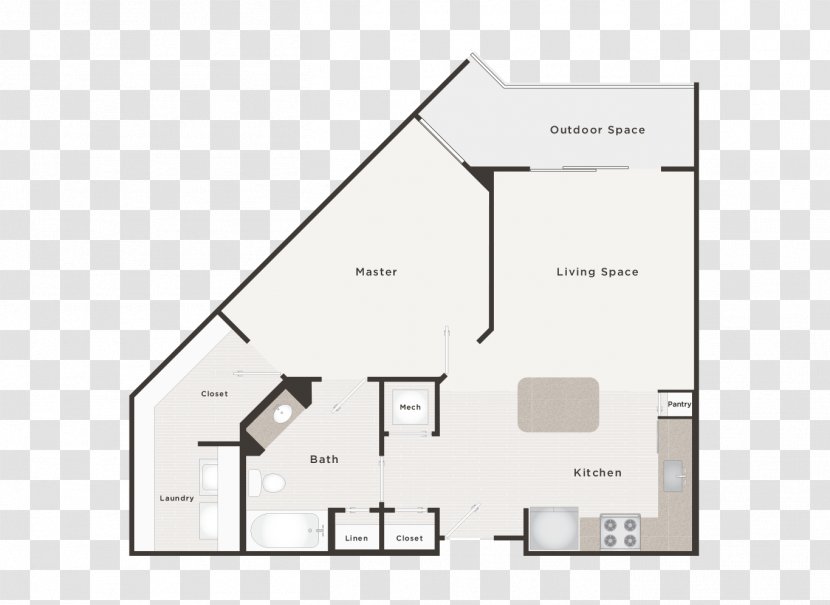 The Encore Atlanta Floor Plan Apartment House - Georgia Transparent PNG