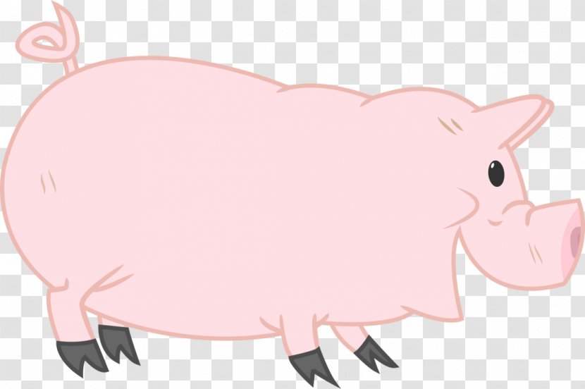 Pig Princess Celestia Pony - Tail Transparent PNG