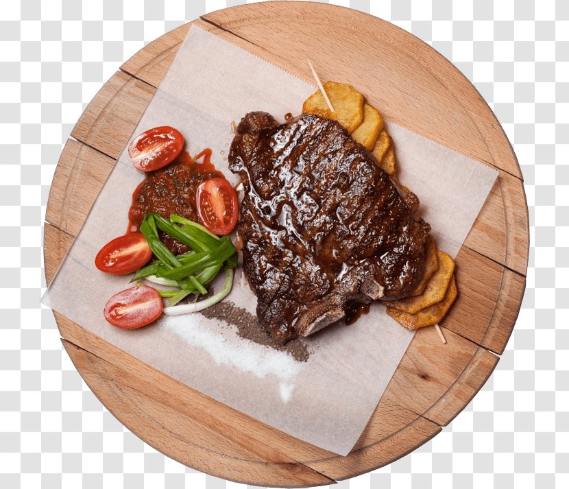 Rib Eye Steak Roast Beef Sirloin Short Ribs - Dish - Lamb Transparent PNG