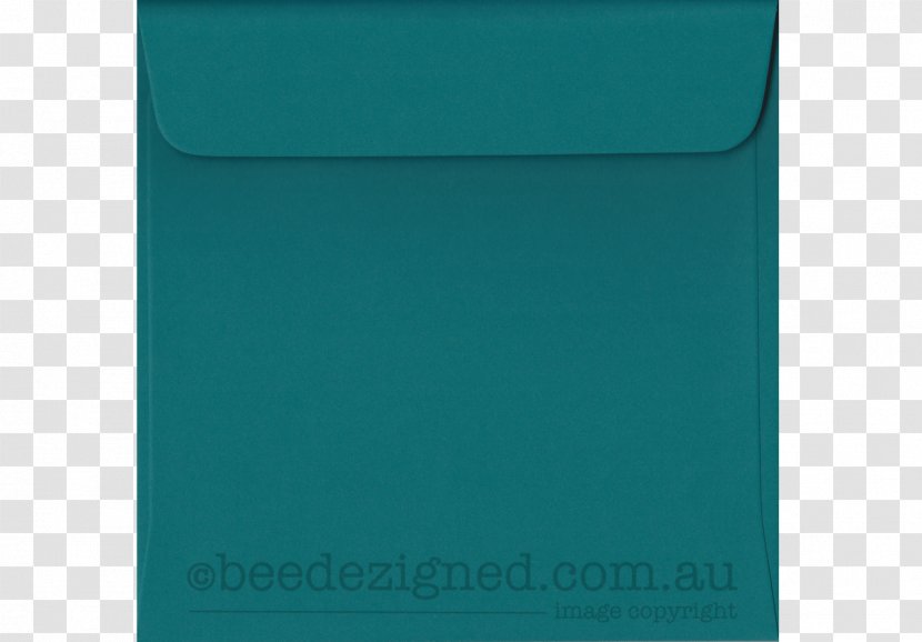 Turquoise Rectangle - Teal - Paper Peel Transparent PNG