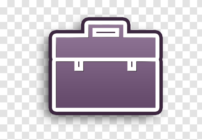 Business Icon Bag Icon IOS7 Set Filled 1 Icon Transparent PNG