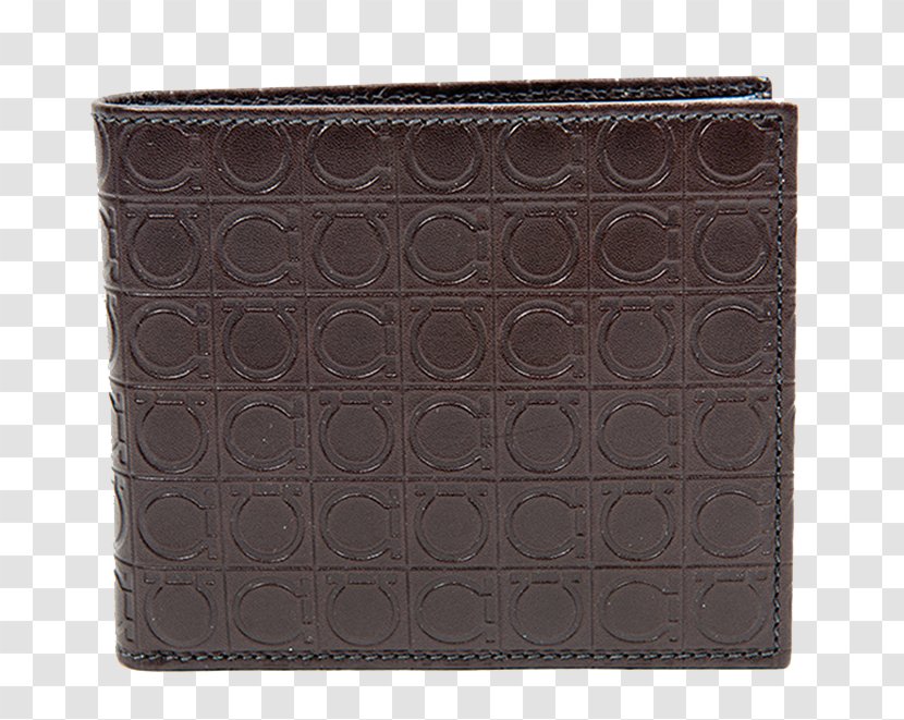 Wallet Leather Coin Purse Brand Pattern - Ferragamo Men's Two-fold Transparent PNG