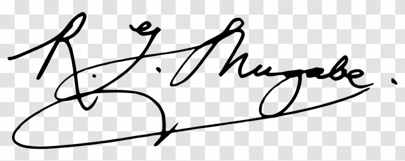 President Of Zimbabwe Signature The United States - Point Transparent PNG
