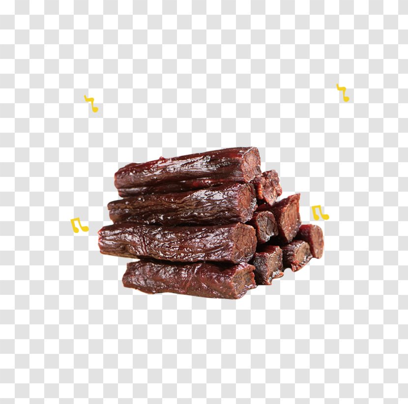 Jerky Beef Dried Meat - Salt Cured Transparent PNG