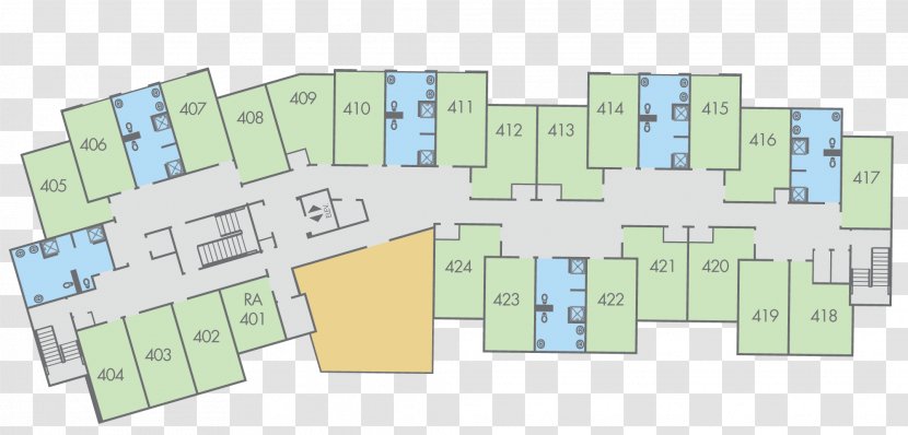 Floor Plan Residential Area Land Lot - Design Transparent PNG