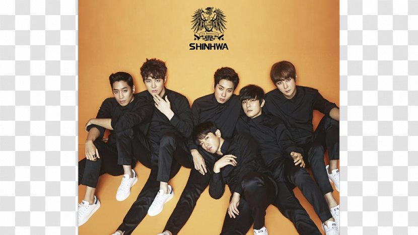 Shinhwa KCON NEVER GIVE UP K-pop Boy Band - Cartoon - Concert Poster Transparent PNG