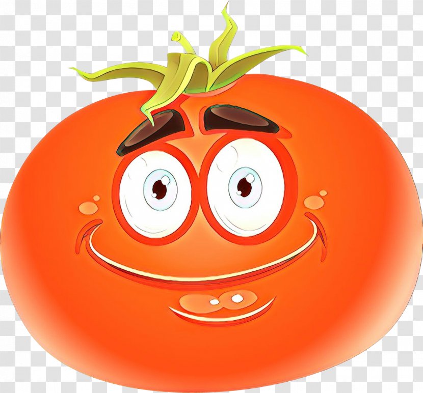 Orange - Smile - Smiley Plant Transparent PNG