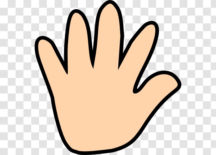 Line Cartoon - Hand - Gesture Transparent PNG