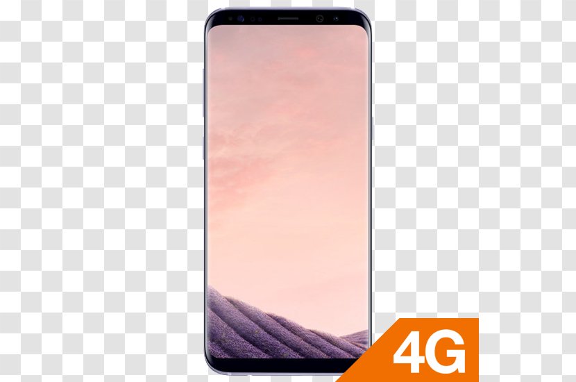 Samsung Galaxy S8+ 64 Gb Smartphone - Telephony - Orange Grey Transparent PNG