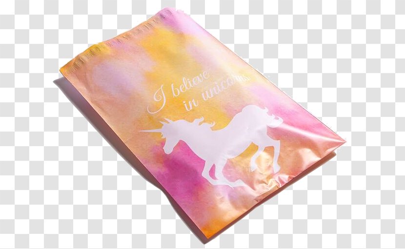 Unicorn Padded Mailer Printing Envelope - Packaging And Labeling - Water Transparent PNG