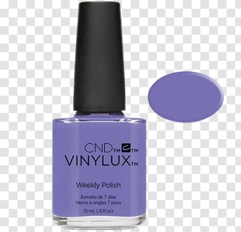 CND VINYLUX Weekly Polish Vinylux Top Coat Nail Scarf - Color Transparent PNG