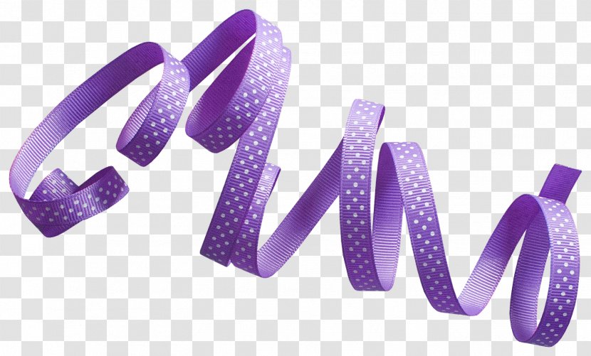 Ribbon Purple Clip Art - Gift Transparent PNG