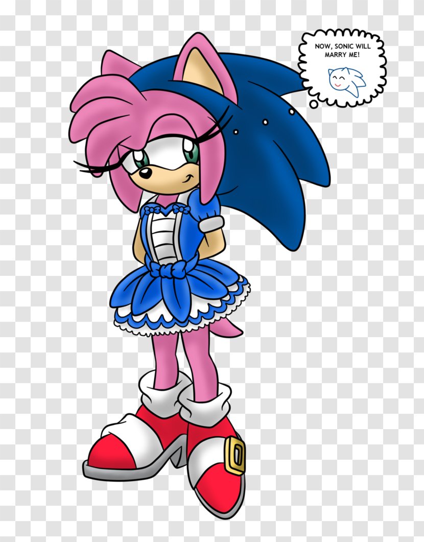 Amy Rose Rouge The Bat Sonic Forces Drawing Clip Art - Frame Transparent PNG