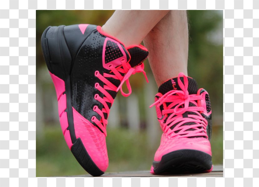 Sneakers Shoe Sportswear Cross-training Pink M - Grass - Li Ning Transparent PNG