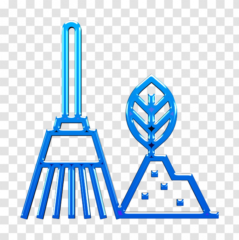 Cleaning Icon Farming And Gardening Icon Rake Icon Transparent PNG