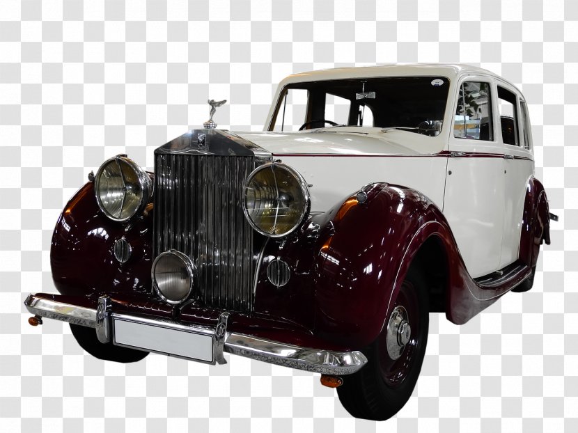 Rolls-Royce Silver Dawn Antique Car 25/30 - Automotive Design - The Old Classic Cars Physical Map Transparent PNG