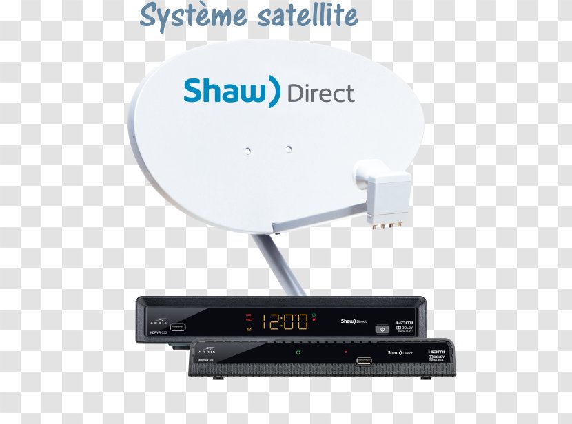 Shaw Direct Low-noise Block Downconverter Satellite Dish Radio Receiver Communications - Parabolic Antenna - Venus Transparent PNG