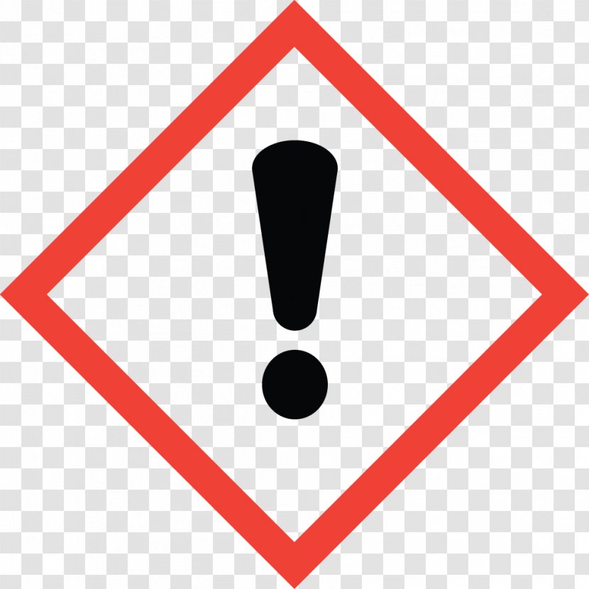Irritation Hazard Communication Standard Globally Harmonized System Of Classification And Labelling Chemicals Toxicity - Exclamation Mark Transparent PNG