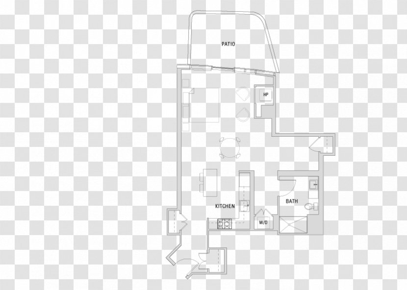 Floor Plan Product Design Rectangle - Area - Nice Apartments In California Transparent PNG