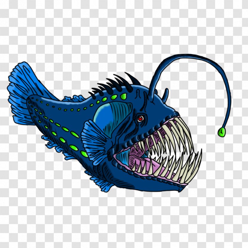 Anglerfish Drawing DeviantArt - Human Mouth - Fish Transparent PNG