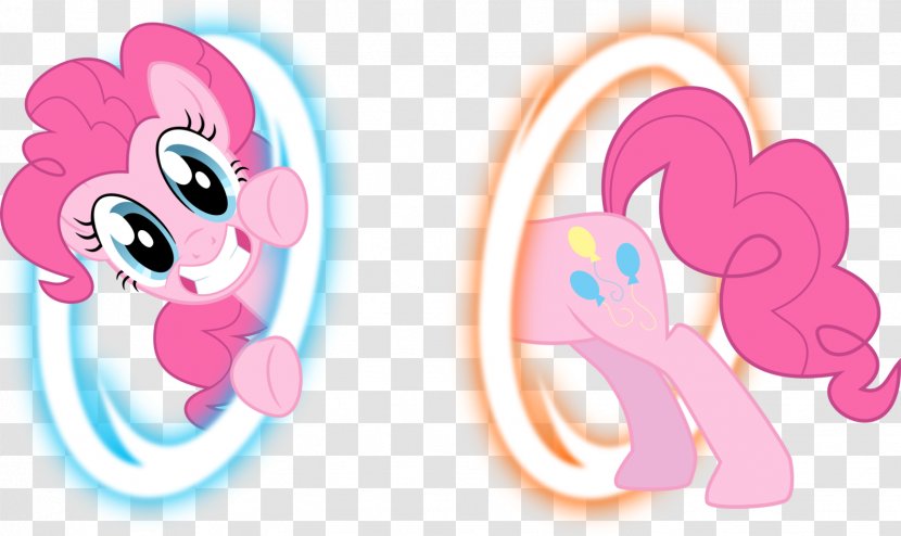 Pinkie Pie Portal Rainbow Dash Twilight Sparkle Applejack - Watercolor Transparent PNG