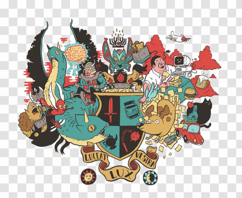 Coat Of Arms Crest Art - Drawing - Cartoon Transparent PNG