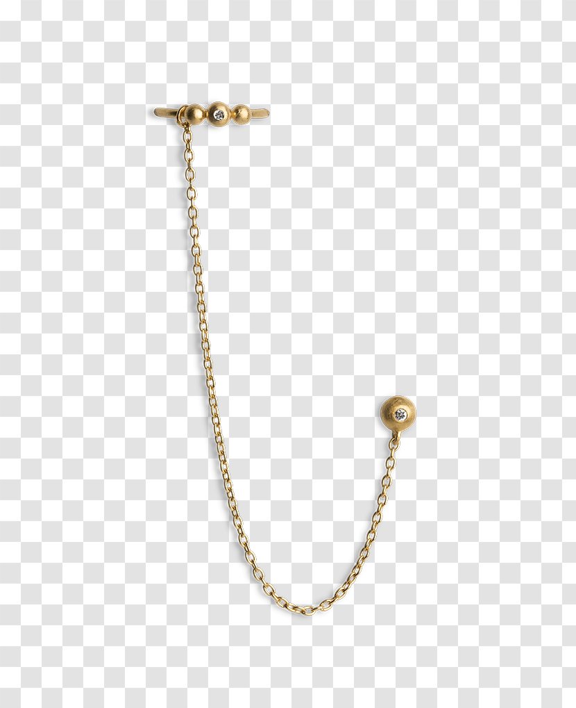 Earring Кафф Necklace Chain Cuff - Diamond Transparent PNG