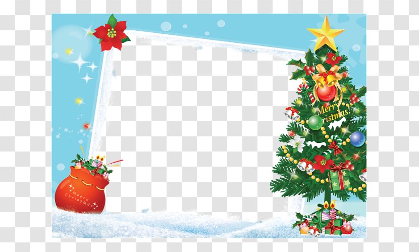 Picture Frames Christmas Tree Photography Gift - Tarjeta Transparent PNG