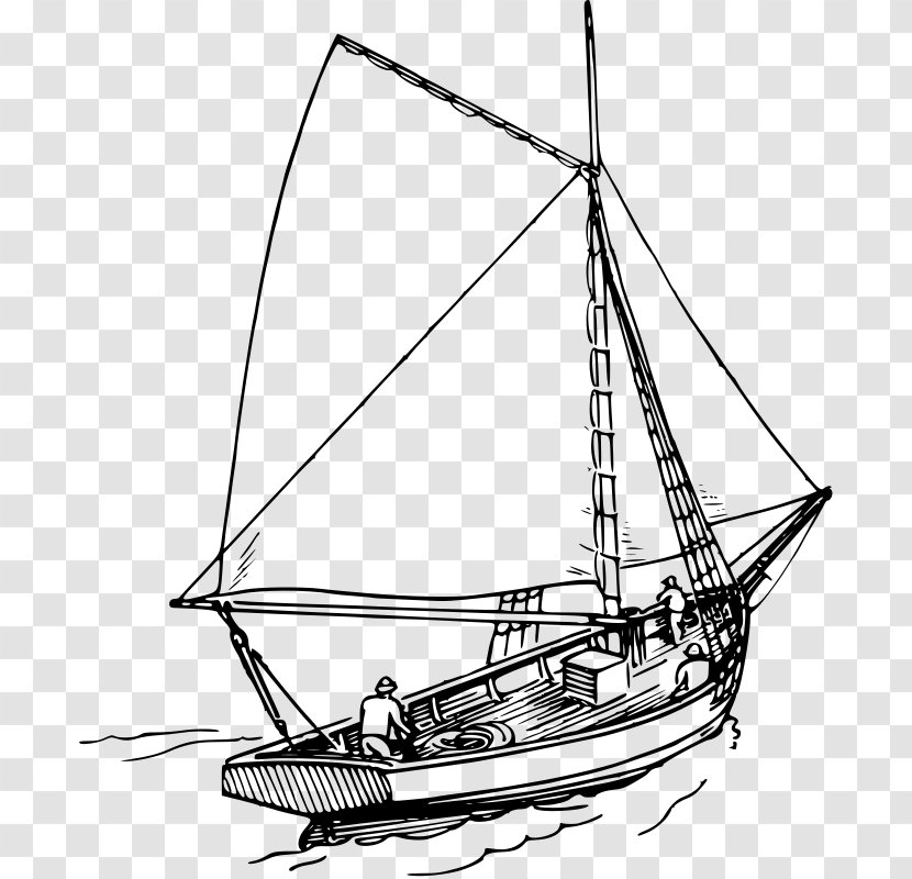 Sailing Ship Sailboat Tall - Naval Architecture Transparent PNG