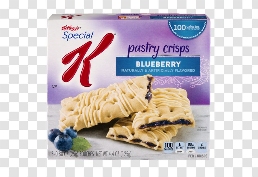 Frosting & Icing Kellogg’s Special K Blueberry Ready-to-eat Cereal Crisp Toaster Pastry - Recipe Transparent PNG