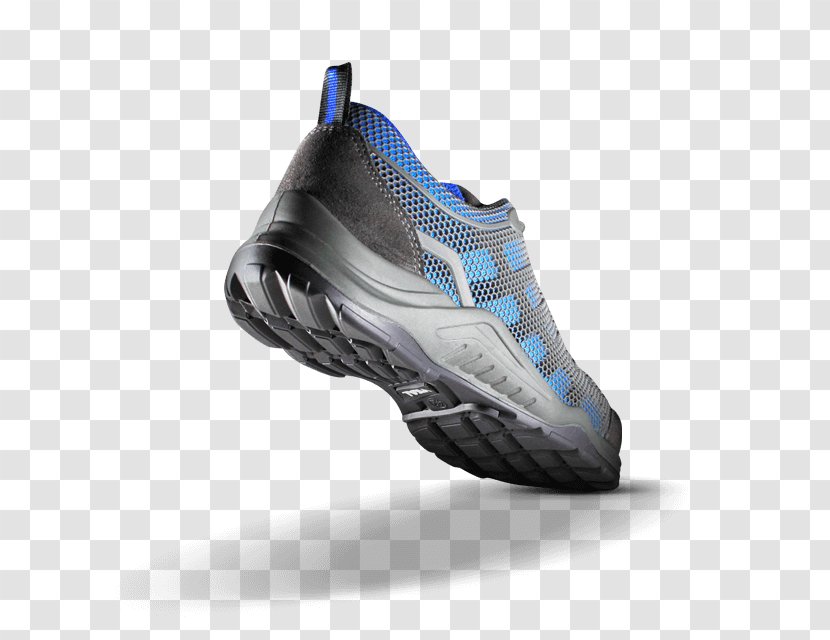 Sneakers Shoe Footwear Sportswear Synthetic Rubber - Blue - Safety Transparent PNG