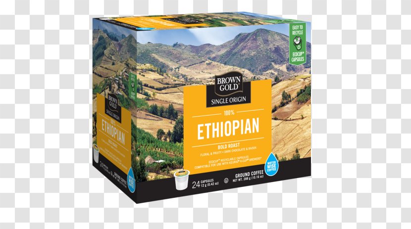 Ethiopia Brand Packaging And Labeling - Carton - Coffee Package Transparent PNG