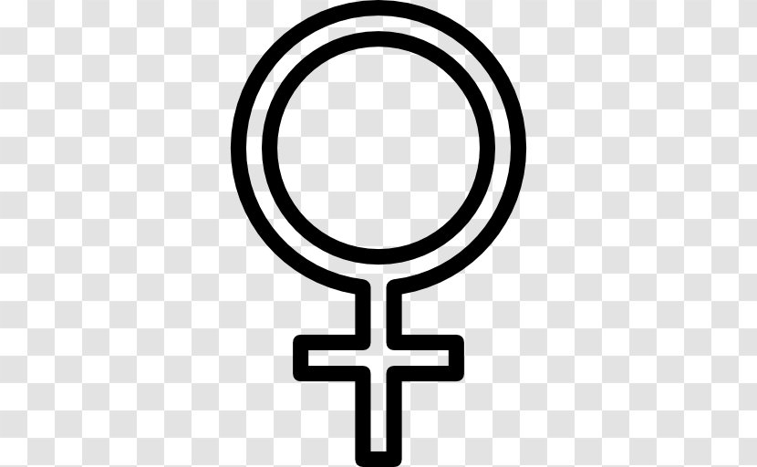 Gender Symbol Female - Man Transparent PNG