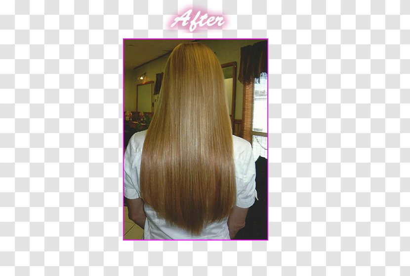 Blond Hair Coloring Step Cutting Caramel Color - Human Transparent PNG