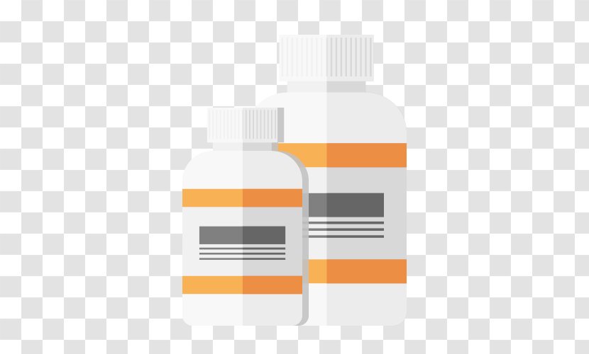 Bottle - Liquid - Orange Transparent PNG