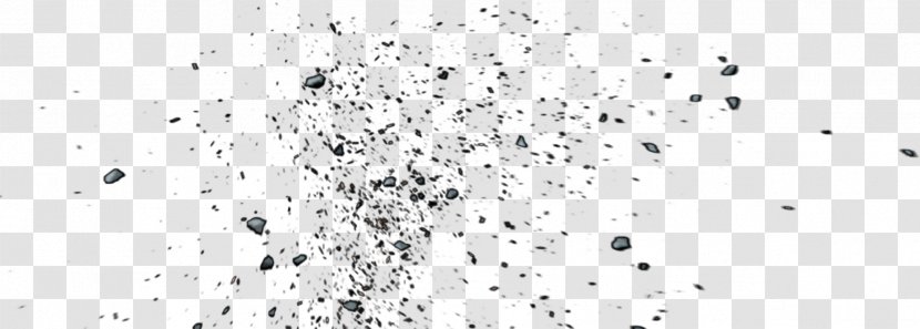 Explosion - Rectangle - Black And White Transparent PNG