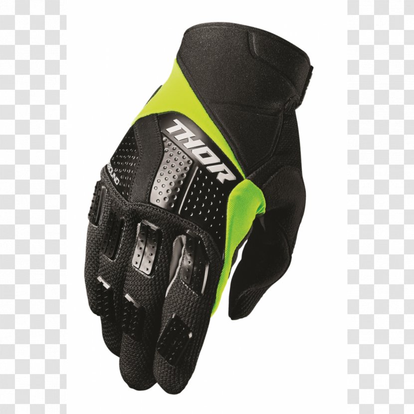 Glove Thor Motocross Clothing Motorcycle - Soccer Goalie - Rebound Transparent PNG