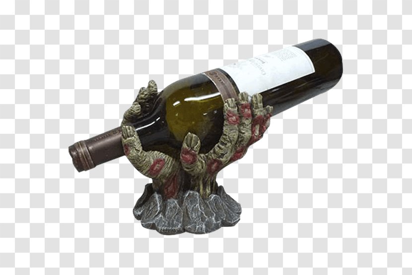 Wine Racks Bottle Zinfandel Glass - Silhouette - Hand Transparent PNG