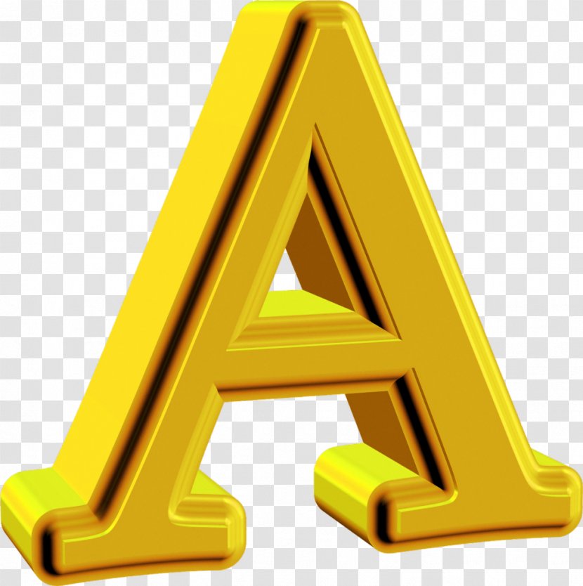 Russian Alphabet Letter - A - буква Transparent PNG