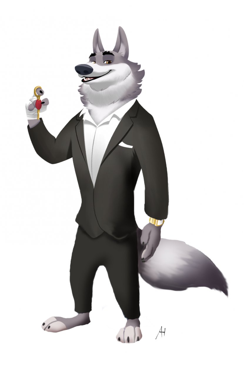 Crime Gray Wolf DeviantArt Character - Raccoon Transparent PNG