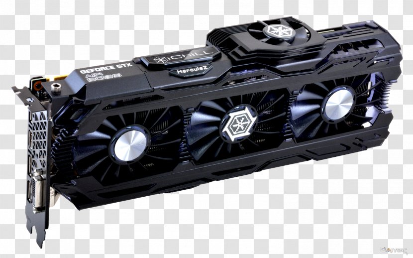 Graphics Cards & Video Adapters NVIDIA GeForce GTX 1080 Ti Founders Edition INNO3D Geforce IChill X4, 11GB GDDR5X - Computer Cooling - Nvidia Transparent PNG