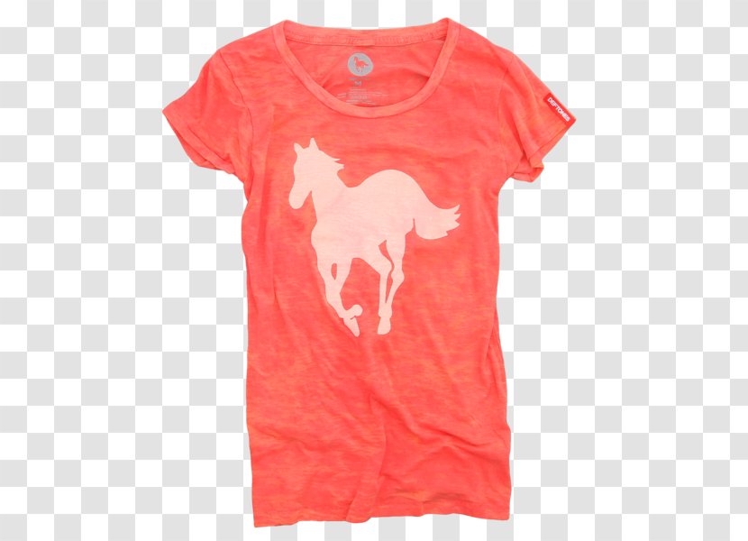 T-shirt White Pony Deftones Compact Disc Optical Packaging - Top Transparent PNG